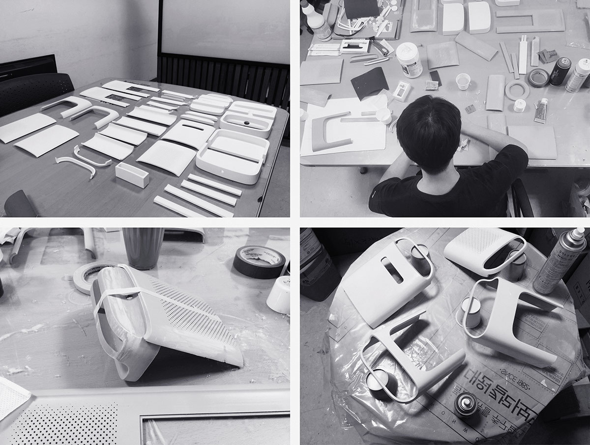 Connected，air cleaner，product design，industrial design，