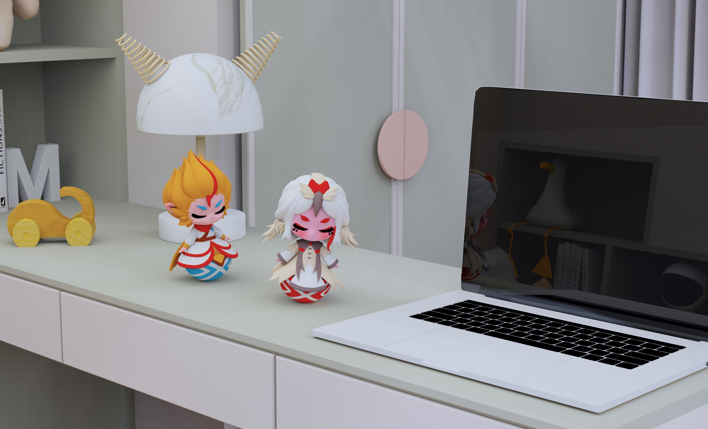 Four Treasures of Qinling Mountains，Tumbler，Cultural creation，IP Design，Blind box design，