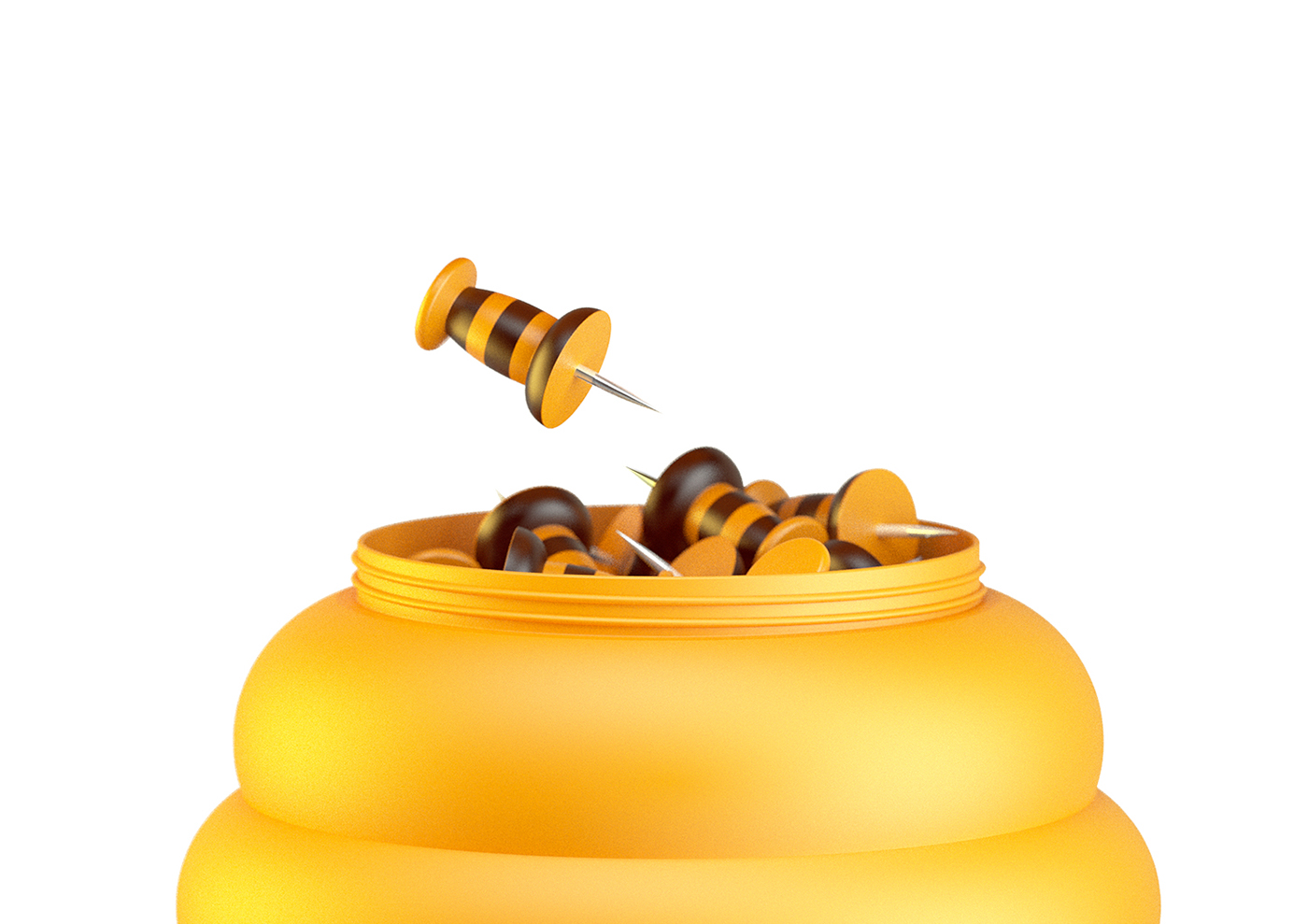 Gifts buttons，thumbtack，Office Supplies，originality，