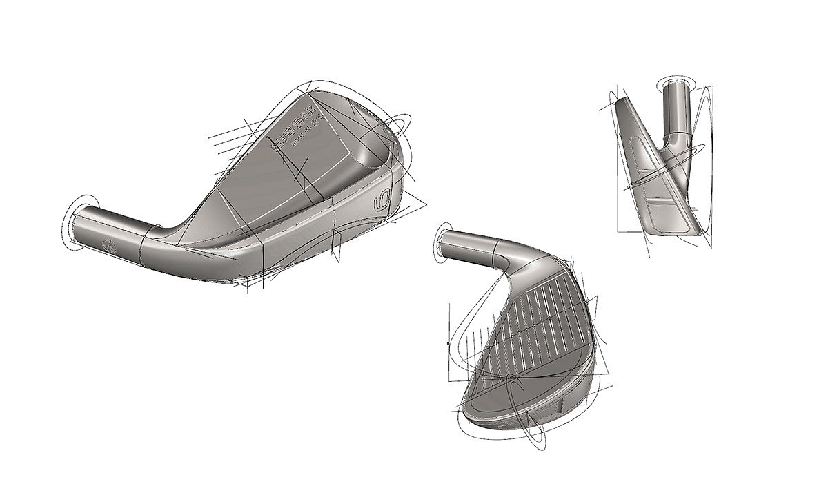 Inesis，golf club，outdoors，product design，