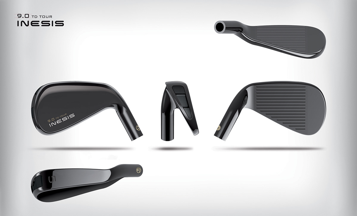 Inesis，golf club，outdoors，product design，