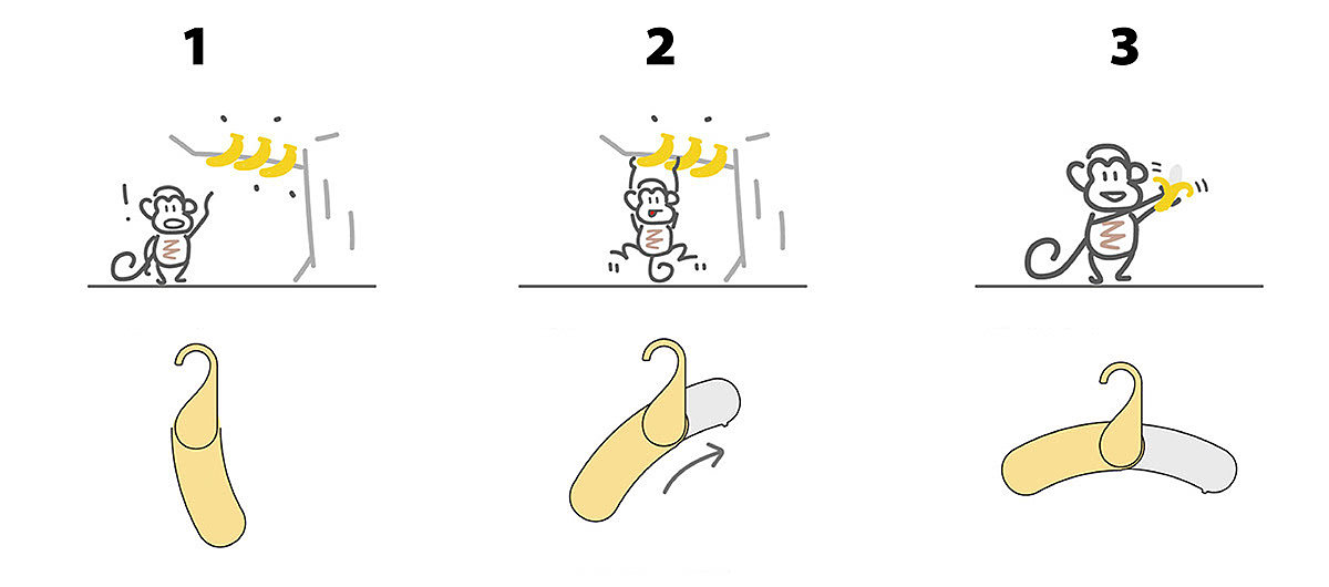 Banannang，coat hanger，originality，Housewear & Furnishings，