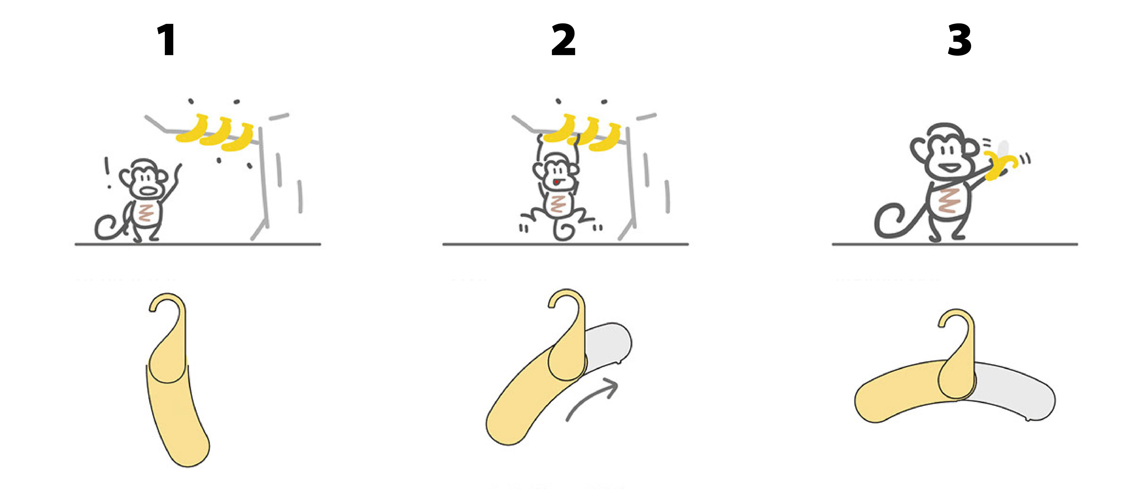 Banannang，coat hanger，originality，Housewear & Furnishings，