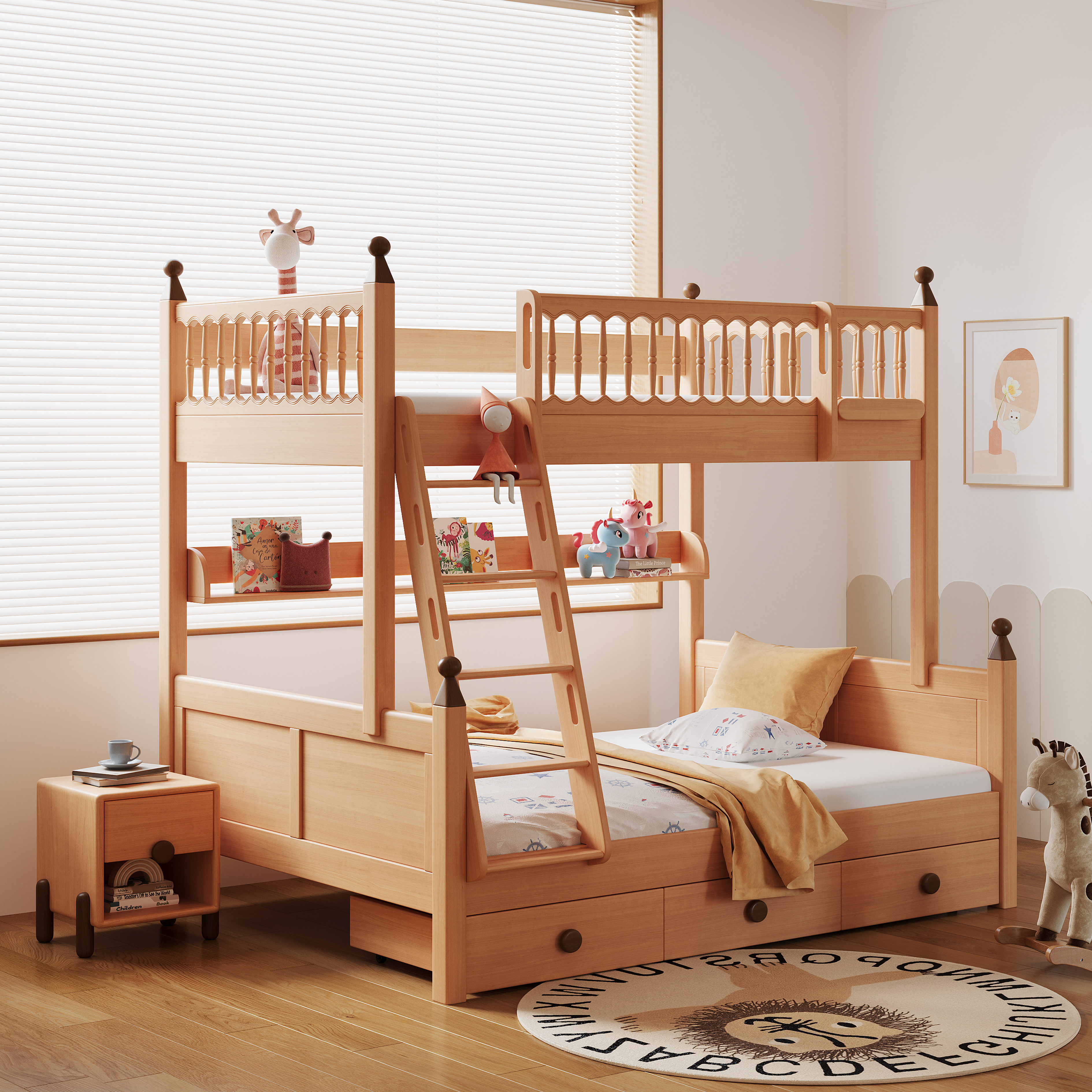 Children's furniture，Wooden furniture，furniture design ，