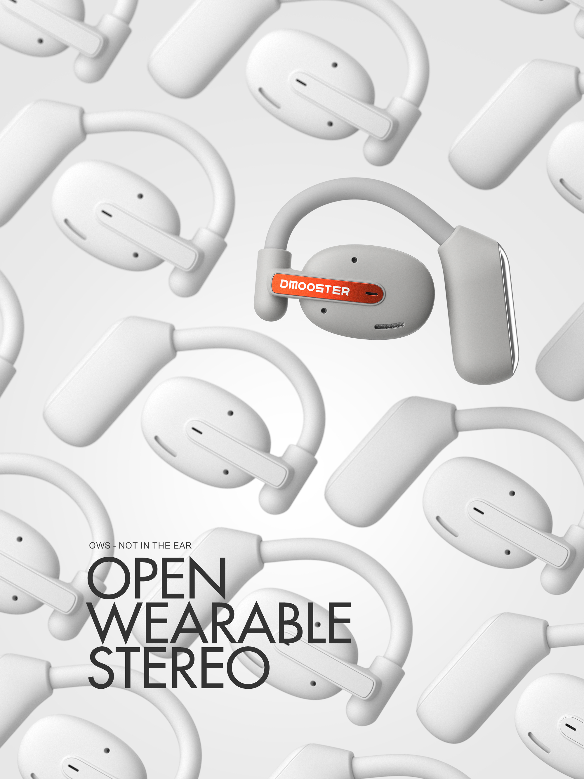 Big Monster，dmooster，Bluetooth headset，ows，industrial design，headset，Chaopin，IP，