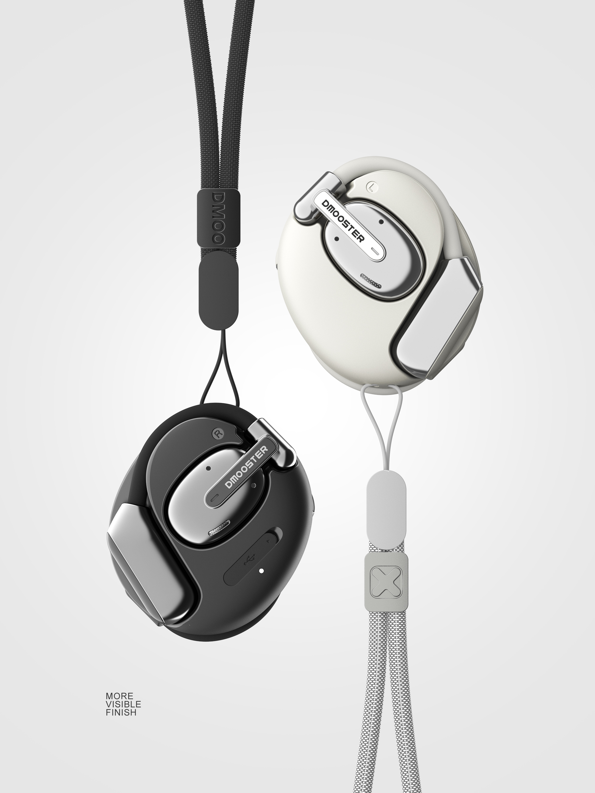 Big Monster，dmooster，Bluetooth headset，ows，industrial design，headset，Chaopin，IP，