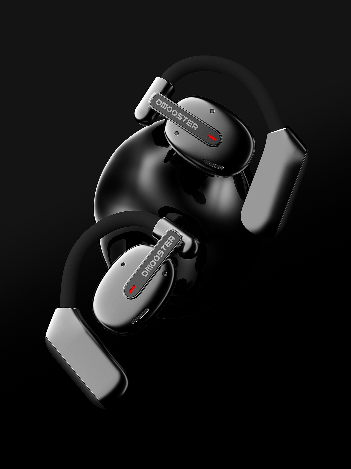 Big Monster，dmooster，Bluetooth headset，ows，industrial design，headset，Chaopin，IP，