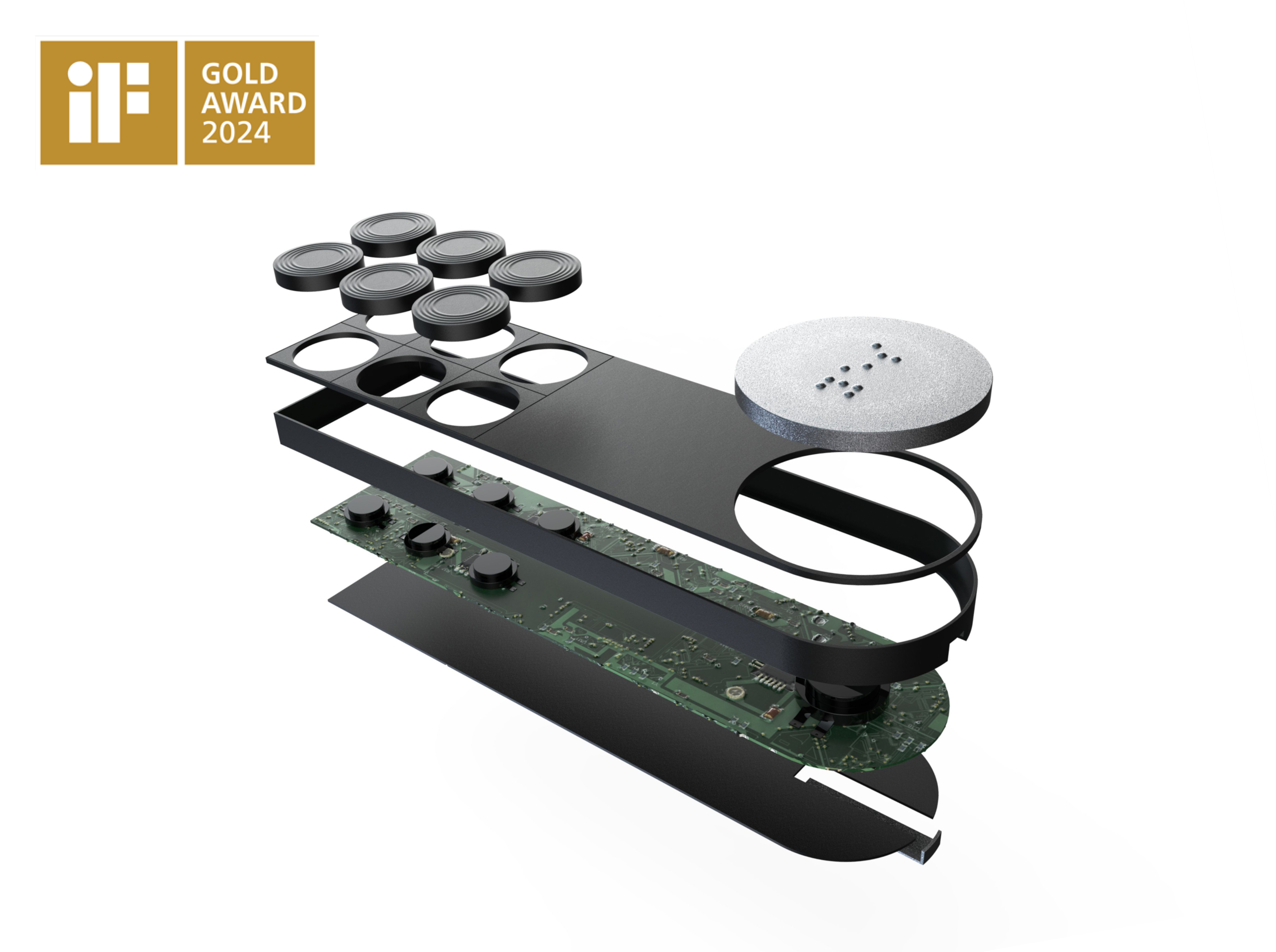 If Gold Award，science and technology，Disabled people，Disabled，blind，Learning machine，Handheld electronic products，If Award，