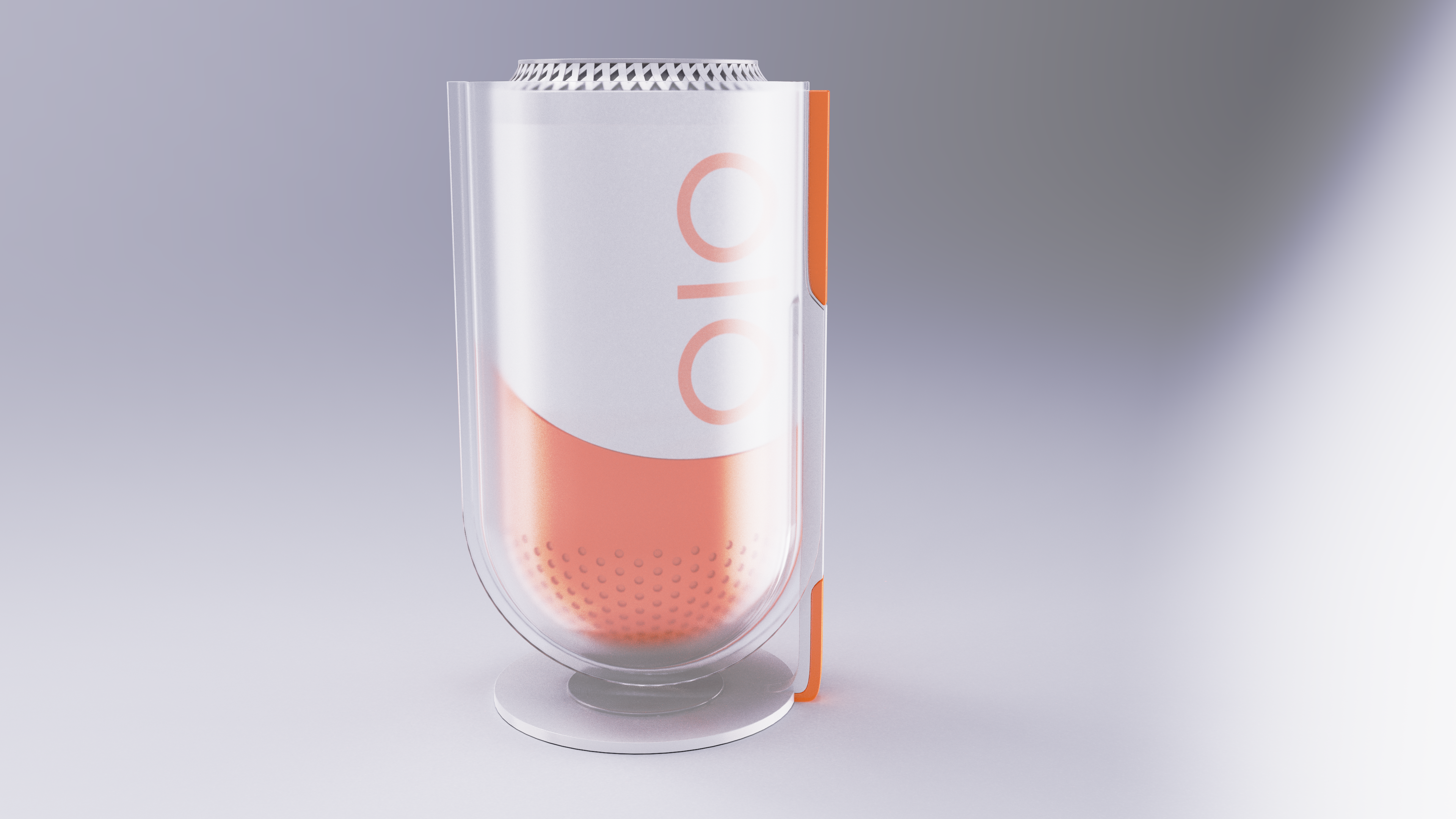 Desktop air purifier，air cleaner，Appearance design，