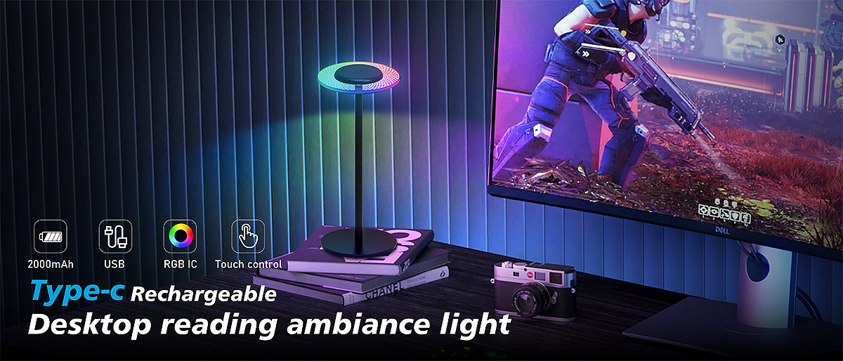 DIY design，Mirage，Desk lamp，
