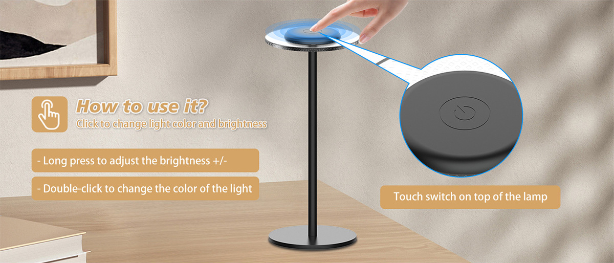 DIY design，Mirage，Desk lamp，