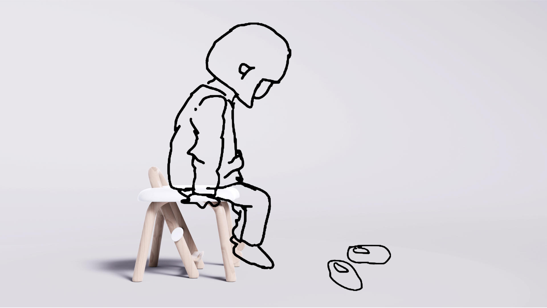 Children's stool，Children chair，Home Furnishing，stool，Mother and baby，