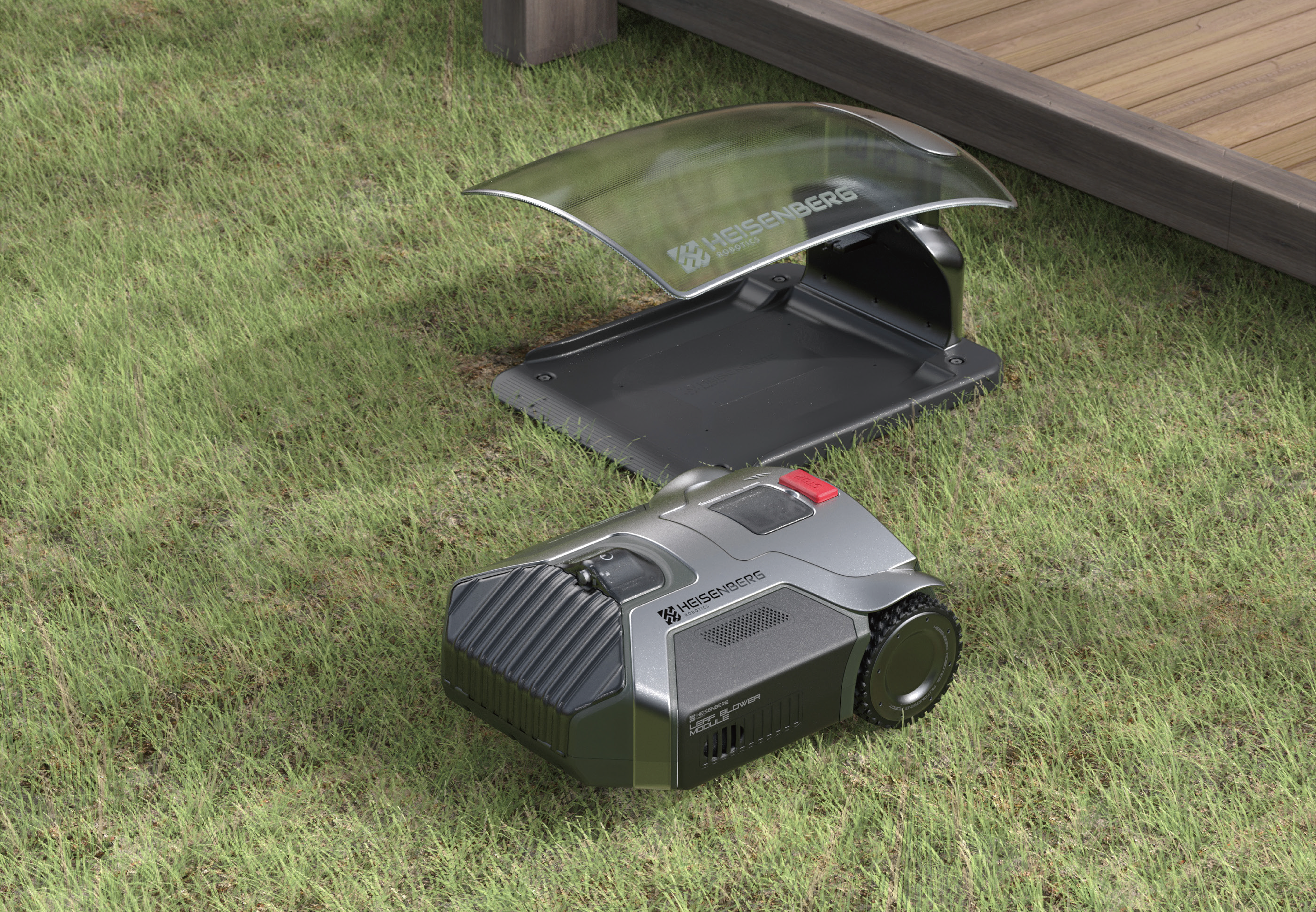 lawn mower，Outdoor product design，industrial design，Mower design，Intelligent mower，Intelligent device，Design，Brand design，