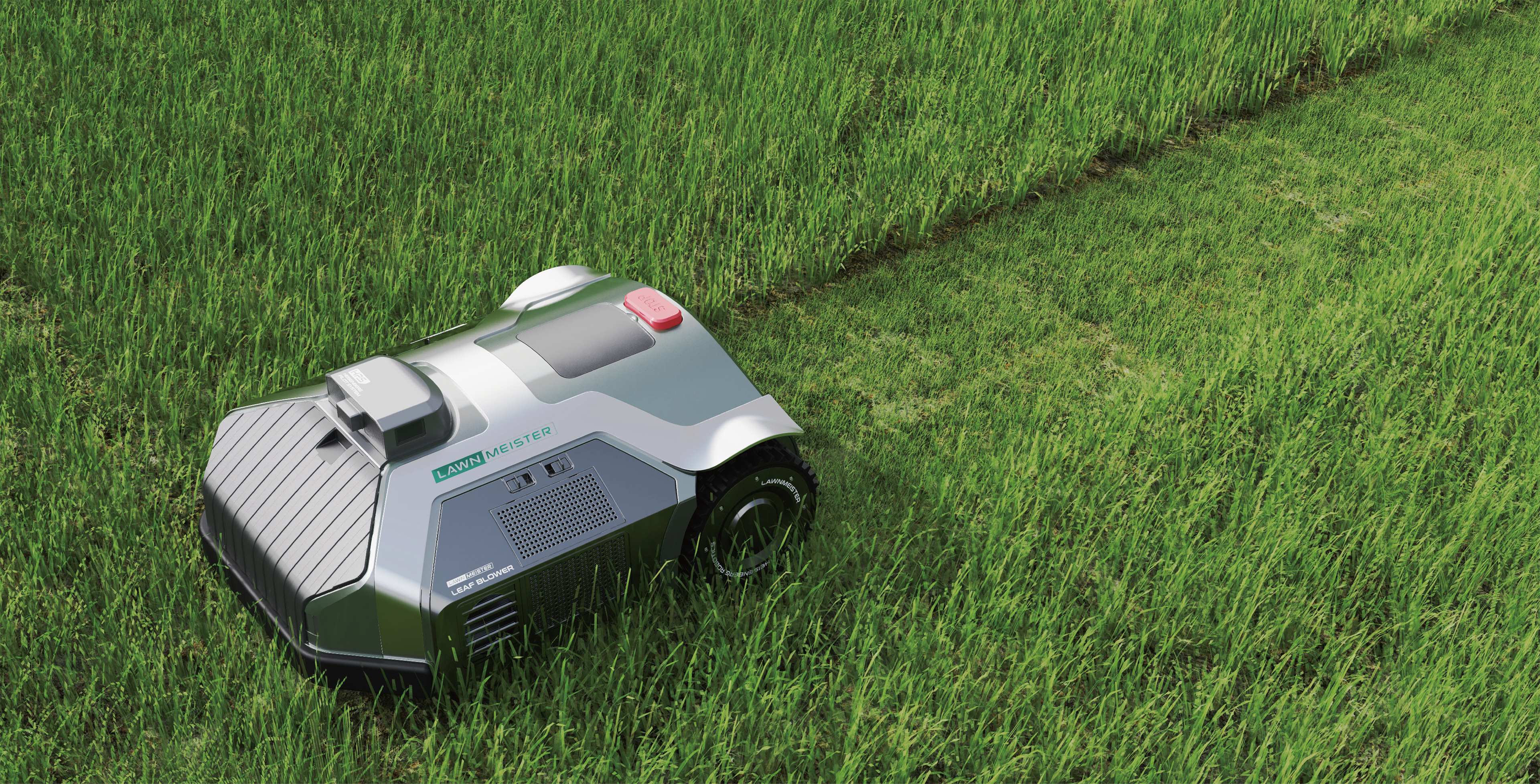 lawn mower，Outdoor product design，industrial design，Mower design，Intelligent mower，Intelligent device，Design，Brand design，