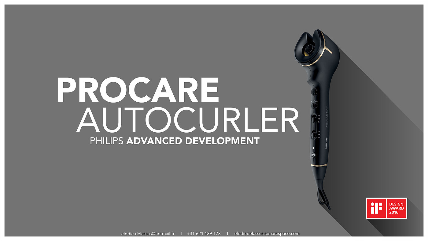 Hair curler，Design，Philips，High performance，