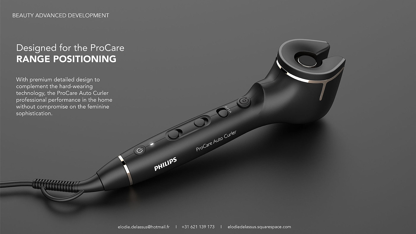 Hair curler，Design，Philips，High performance，