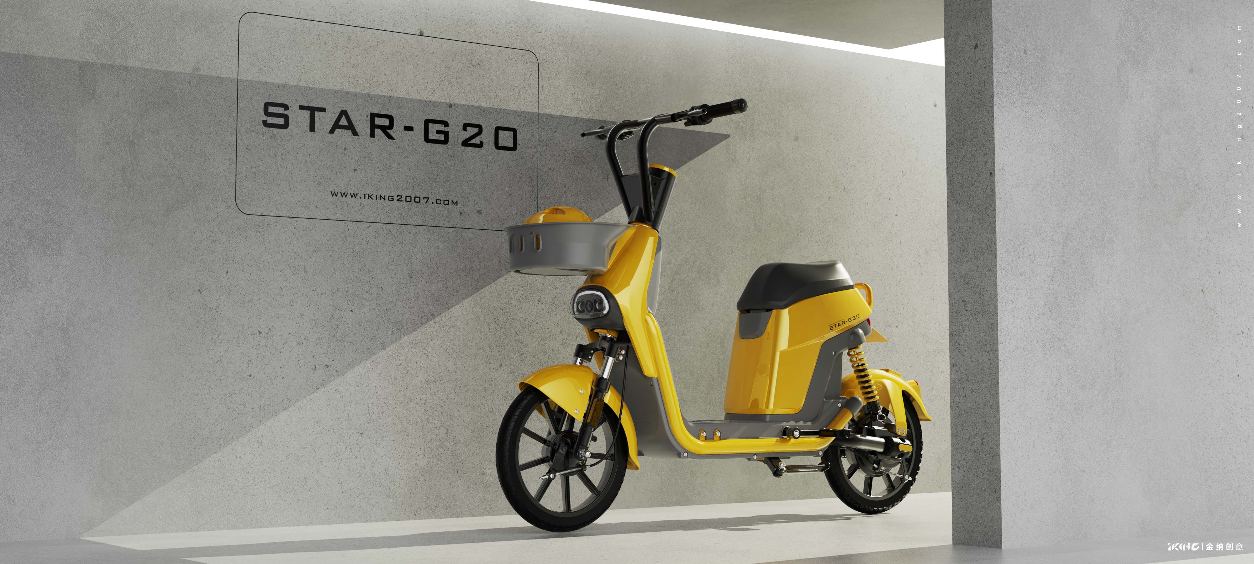Two wheeled vehicle design，Product appearance design，Vehicle design，KINA INDUSTRIAL DESIGN，Kinner creative，