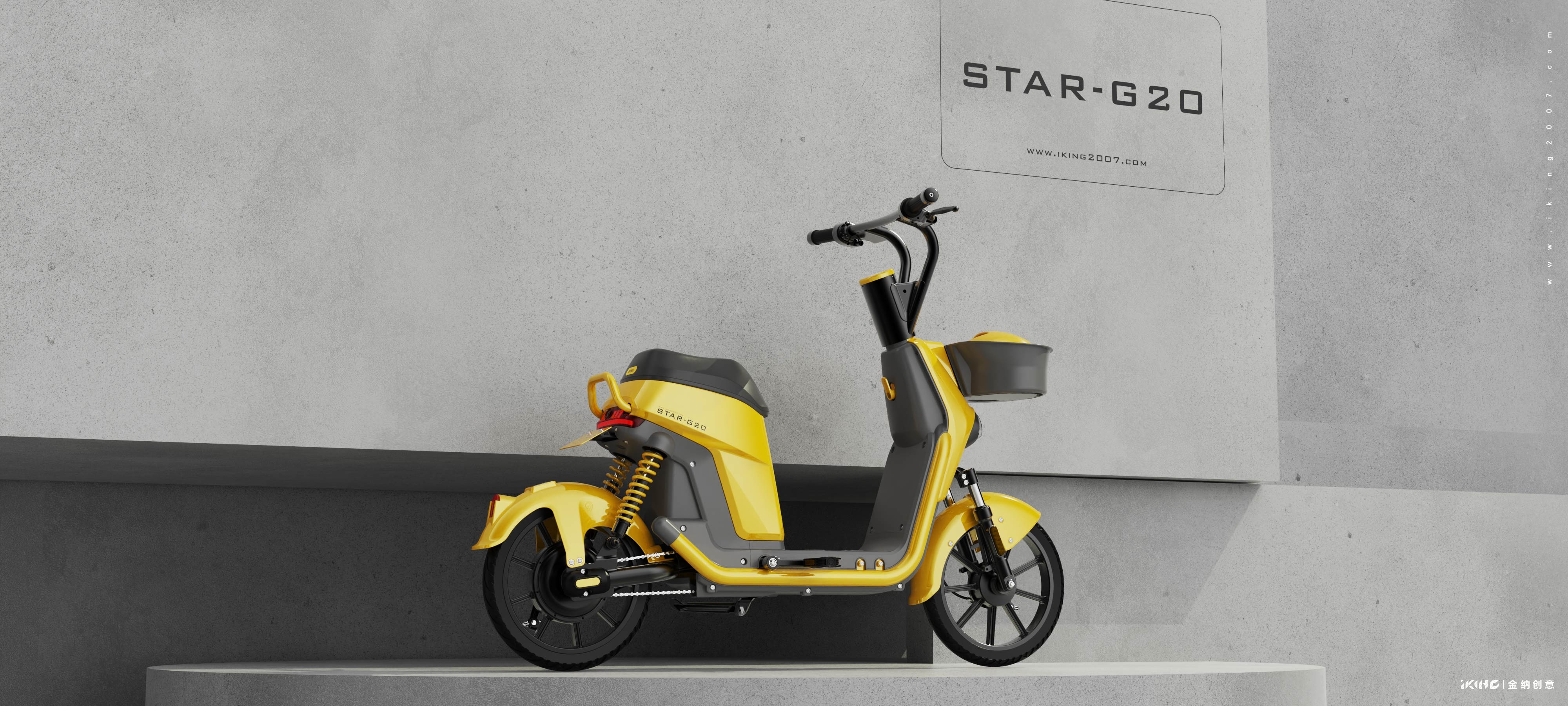 Two wheeled vehicle design，Product appearance design，Vehicle design，KINA INDUSTRIAL DESIGN，Kinner creative，