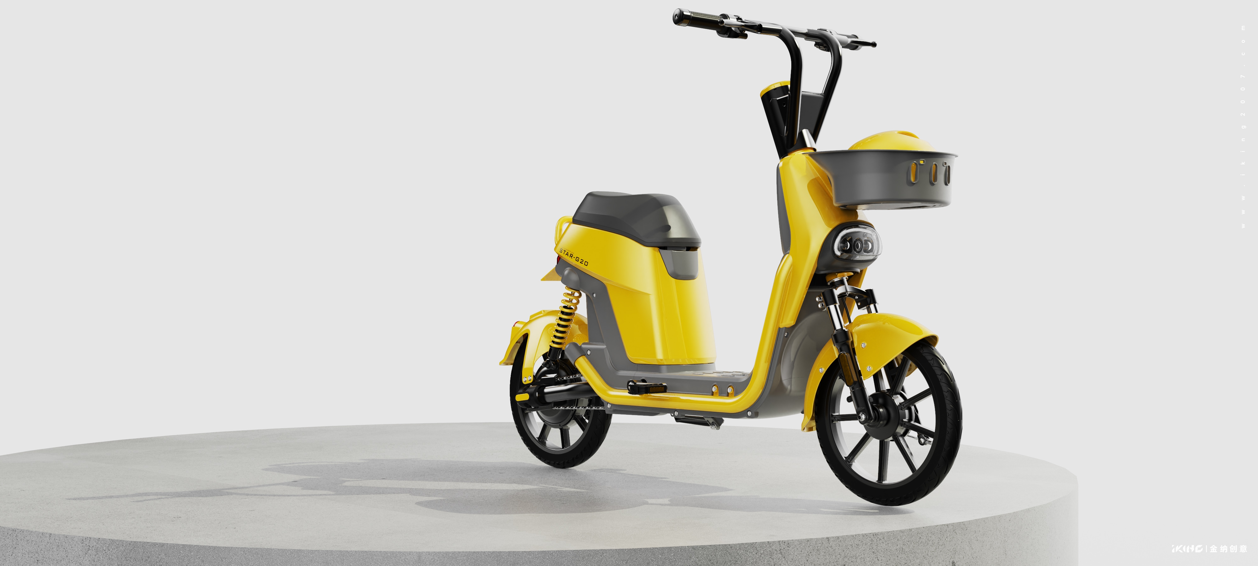 Two wheeled vehicle design，Product appearance design，Vehicle design，KINA INDUSTRIAL DESIGN，Kinner creative，