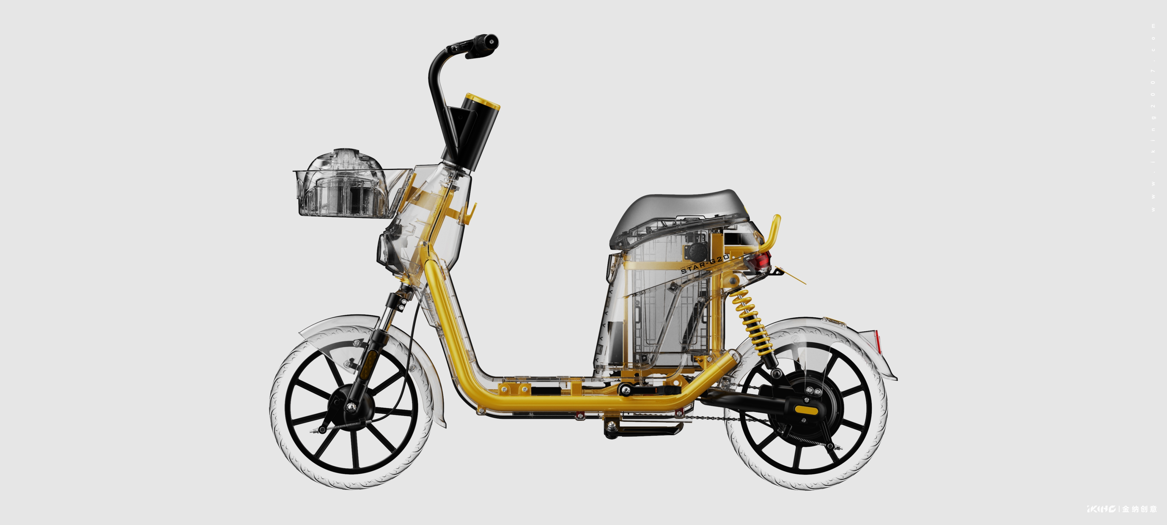 Two wheeled vehicle design，Product appearance design，Vehicle design，KINA INDUSTRIAL DESIGN，Kinner creative，