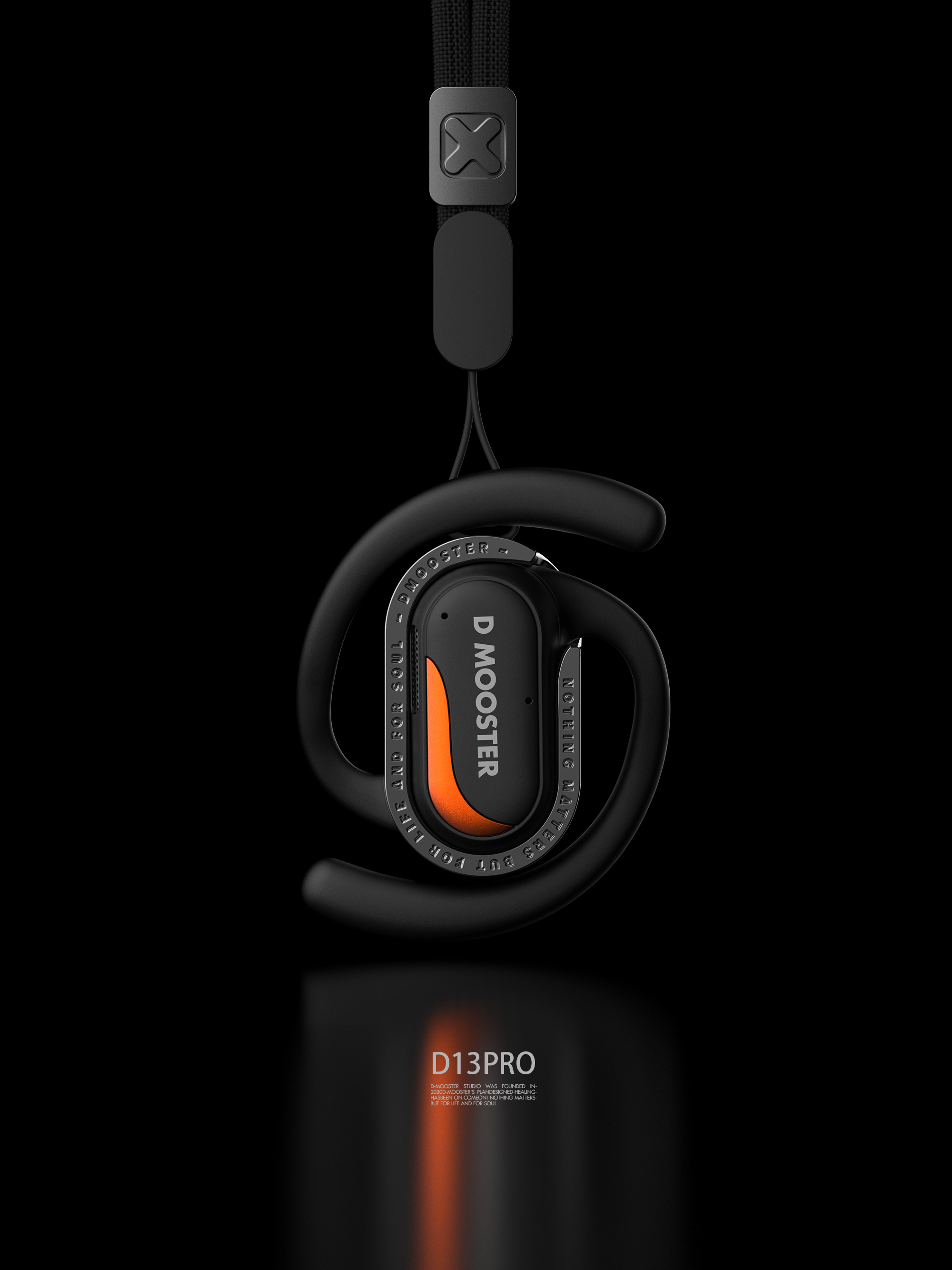 Big Monster，dmooster，Bluetooth headset，ows，industrial design，headset，3c，brand，