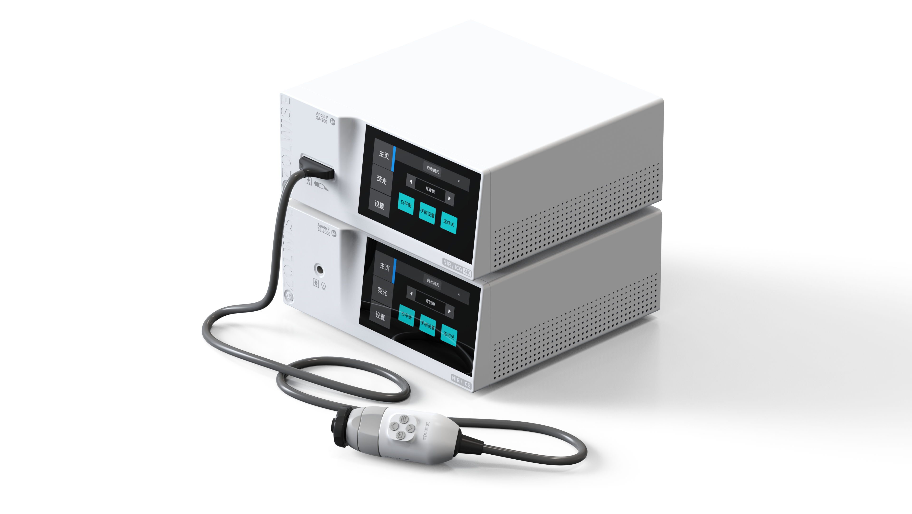 product design，medical apparatus and instruments，industrial design，Endoscope，