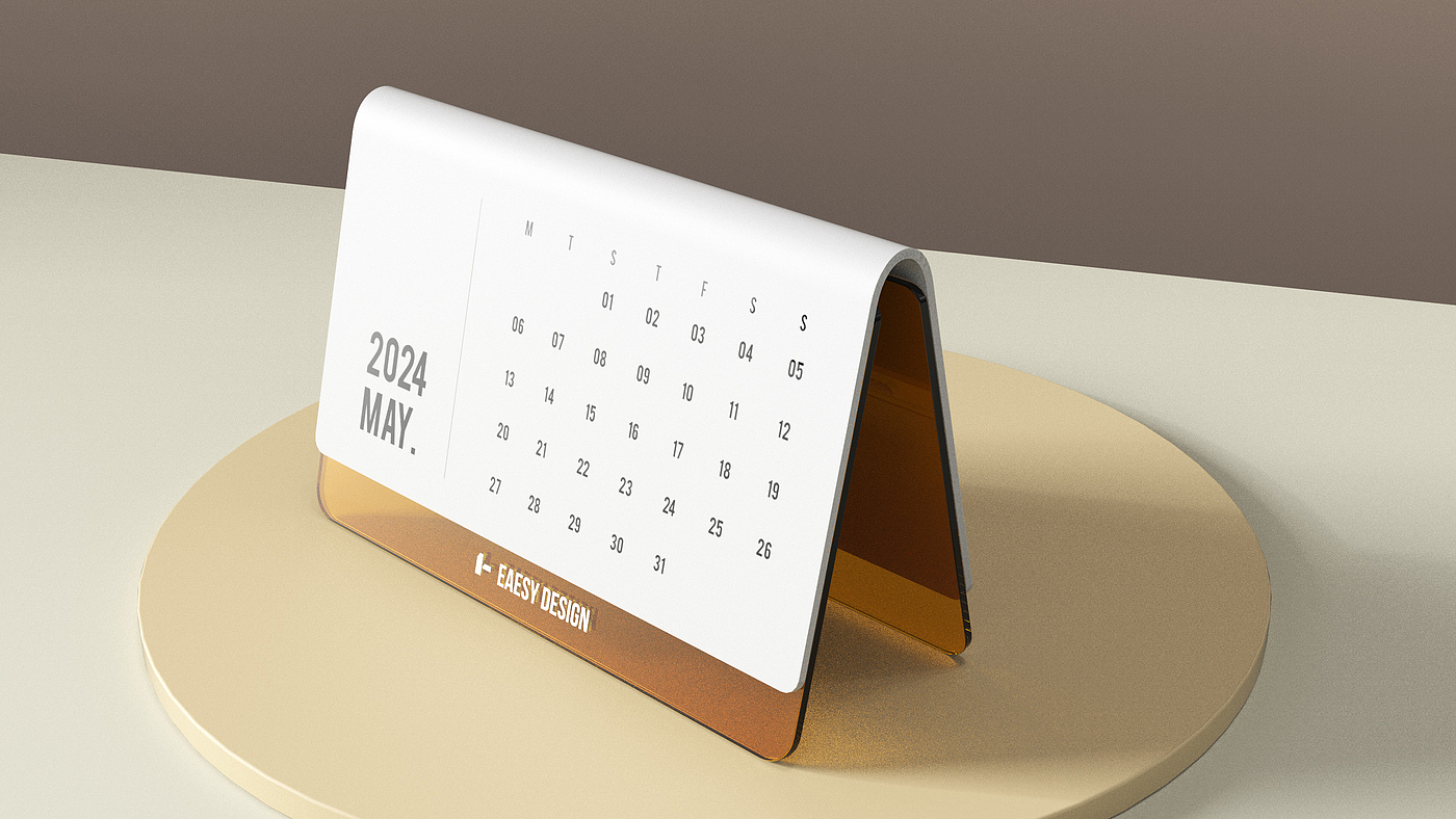 industrial design，Appearance design，Stationery，calendar，Desk calendar，studio，