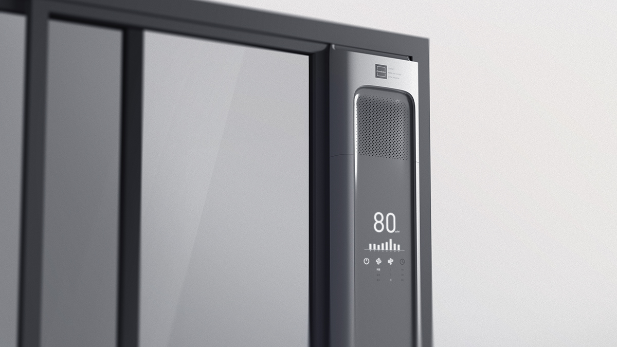 air，purifier，Touch ，Connected.，