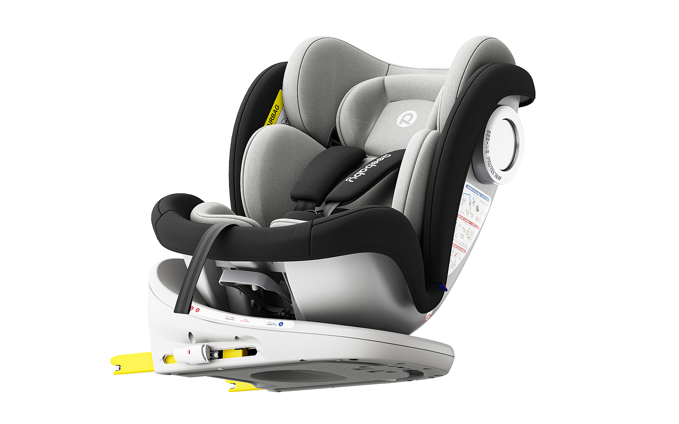 Safety seat，Maternal and infant products，E-commerce details，Product rendering，Cross border E-commerce，vehicle-use child safety seats，E-commerce modeling rendering，