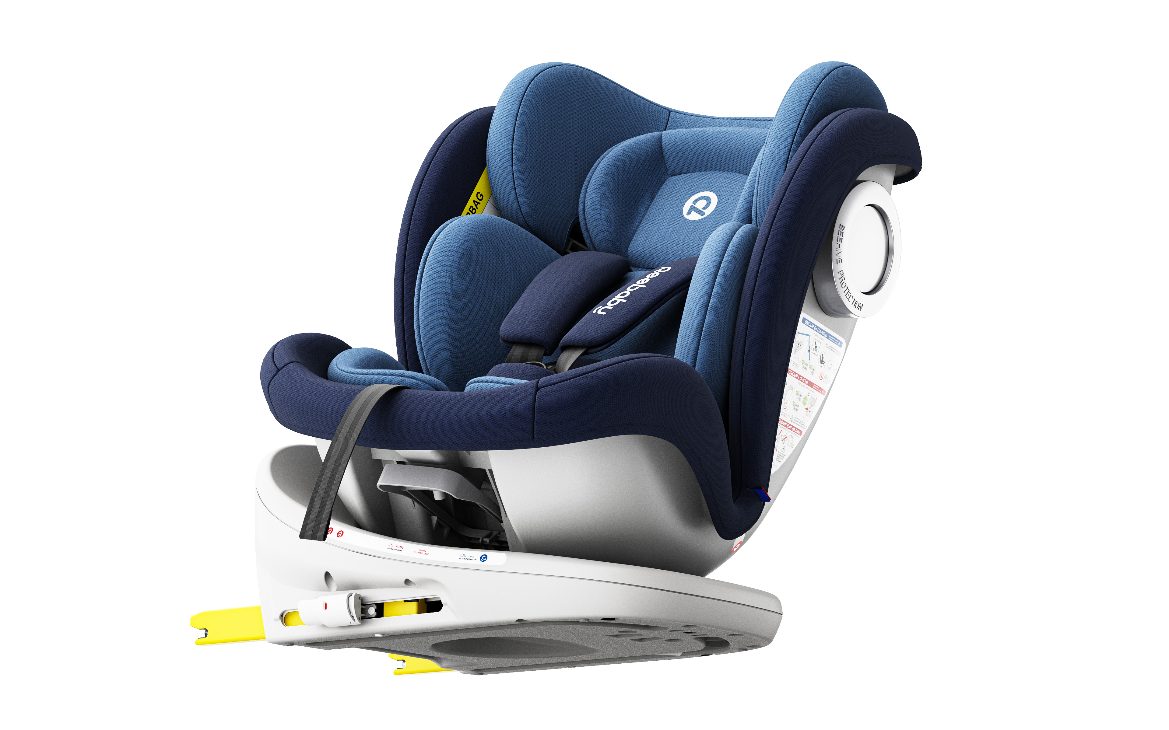 Safety seat，Maternal and infant products，E-commerce details，Product rendering，Cross border E-commerce，vehicle-use child safety seats，E-commerce modeling rendering，