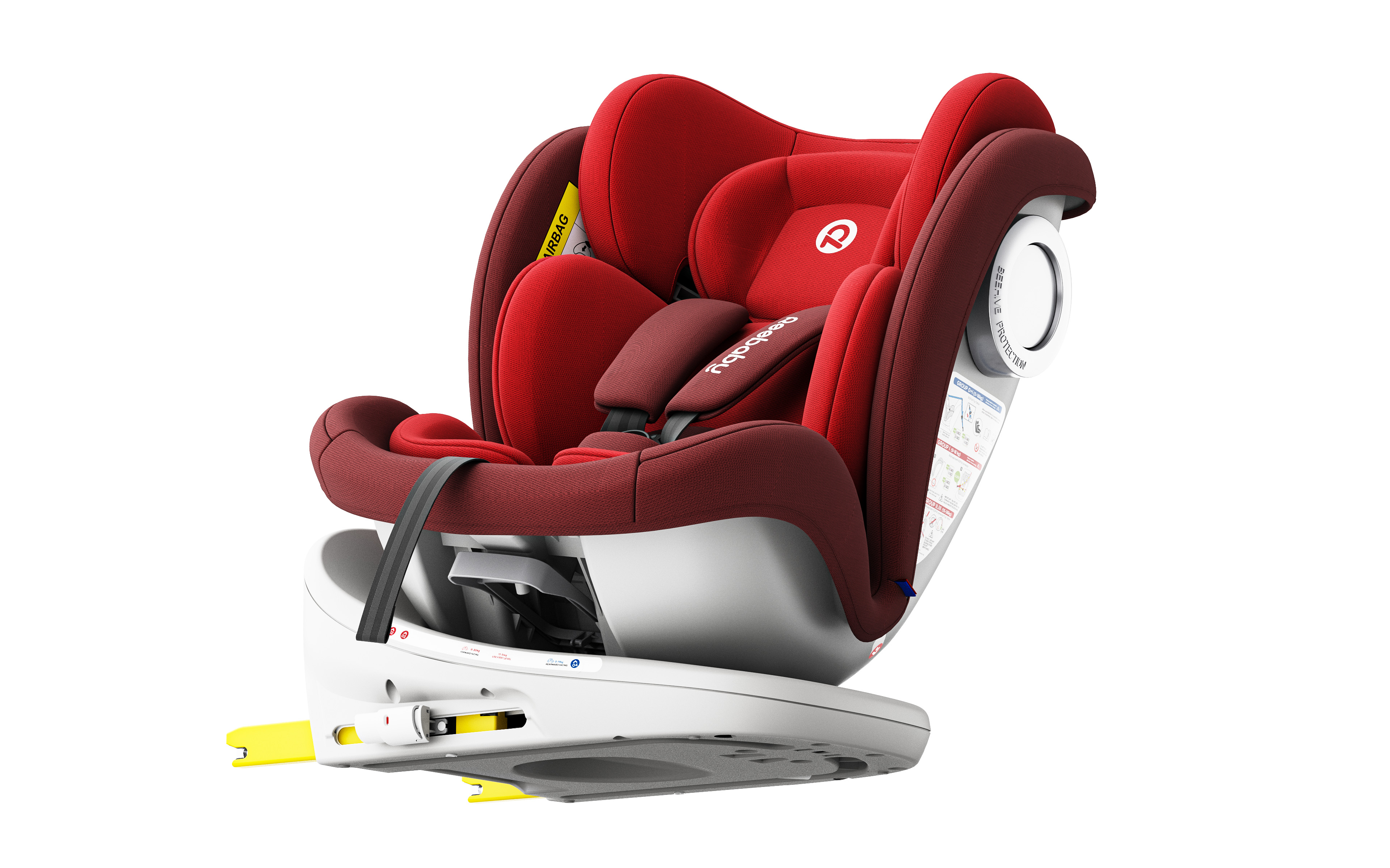 Safety seat，Maternal and infant products，E-commerce details，Product rendering，Cross border E-commerce，vehicle-use child safety seats，E-commerce modeling rendering，