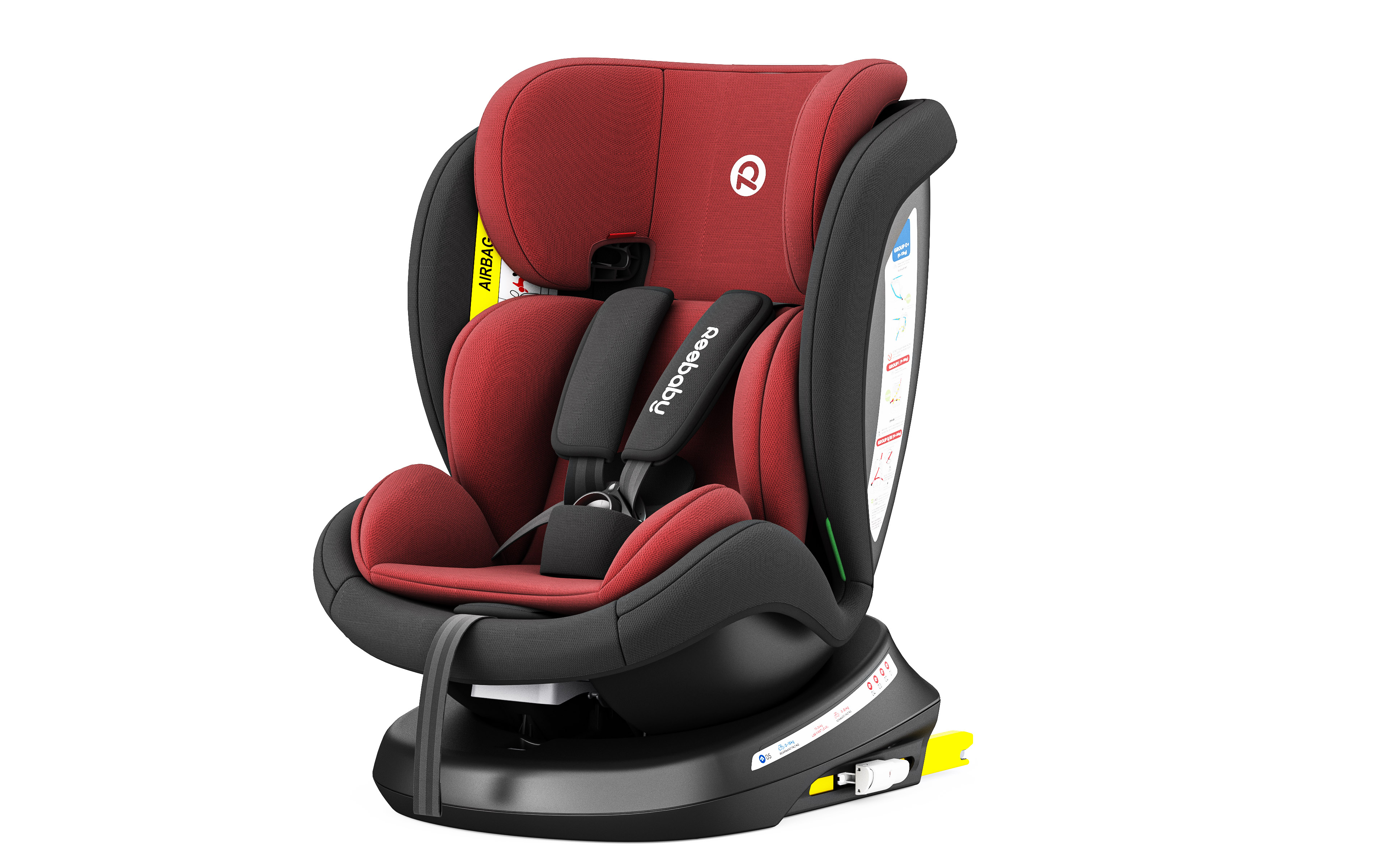 Safety seat，3D rendering，Modeling and rendering，E-commerce product rendering，Maternal and infant products，E-commerce details，Cross border E-commerce，