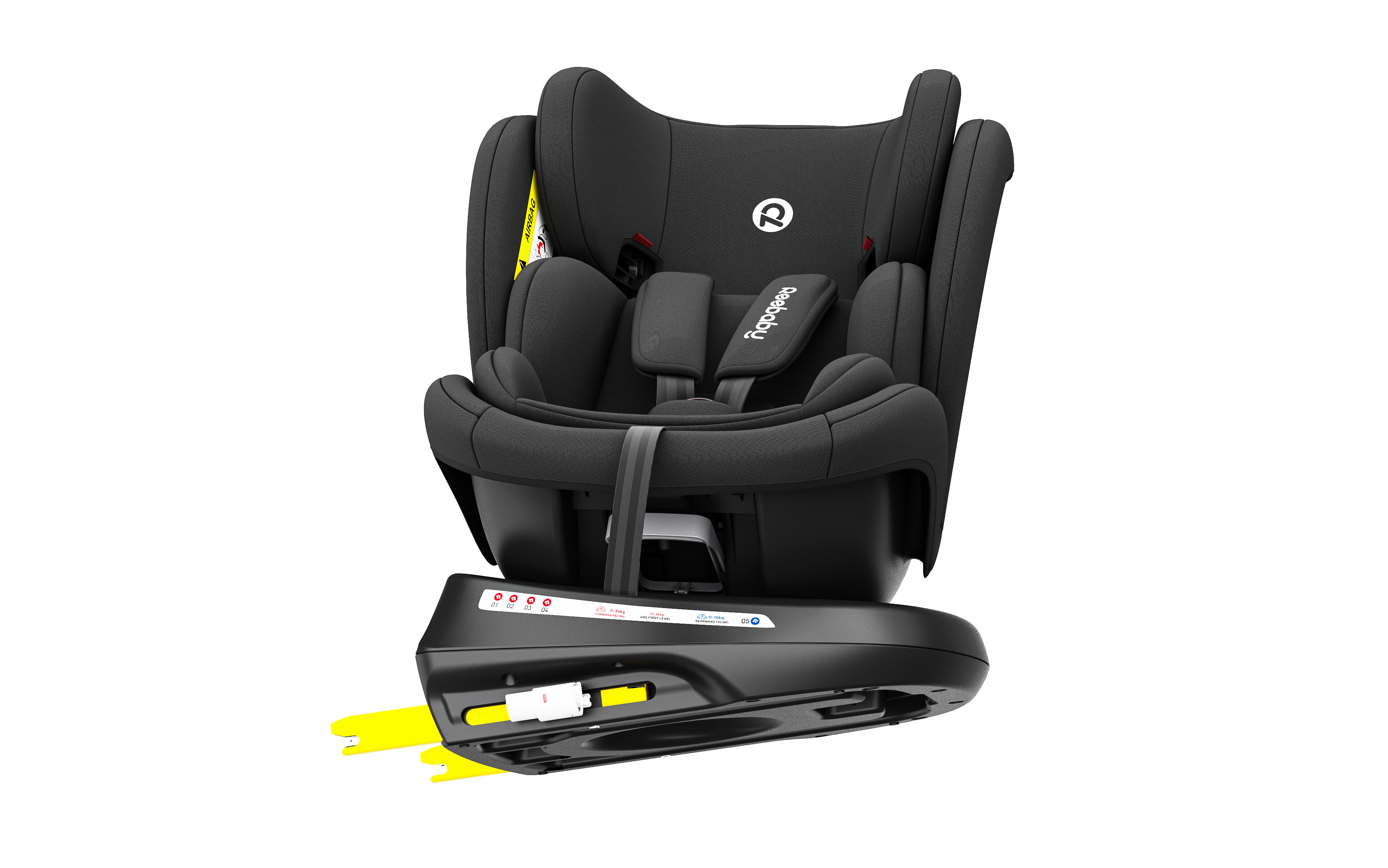 Safety seat，3D rendering，Modeling and rendering，E-commerce product rendering，Maternal and infant products，E-commerce details，Cross border E-commerce，