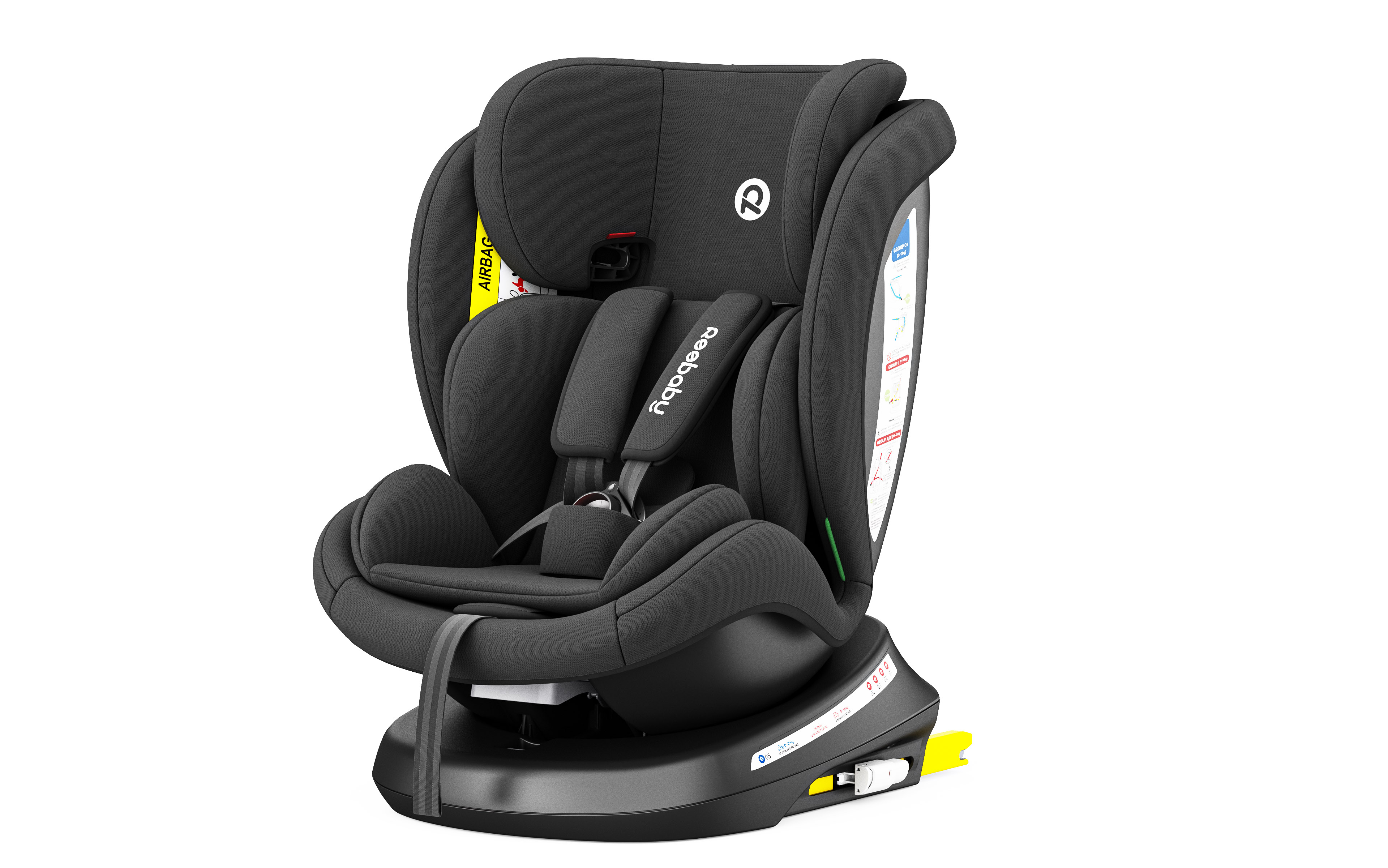 Safety seat，3D rendering，Modeling and rendering，E-commerce product rendering，Maternal and infant products，E-commerce details，Cross border E-commerce，