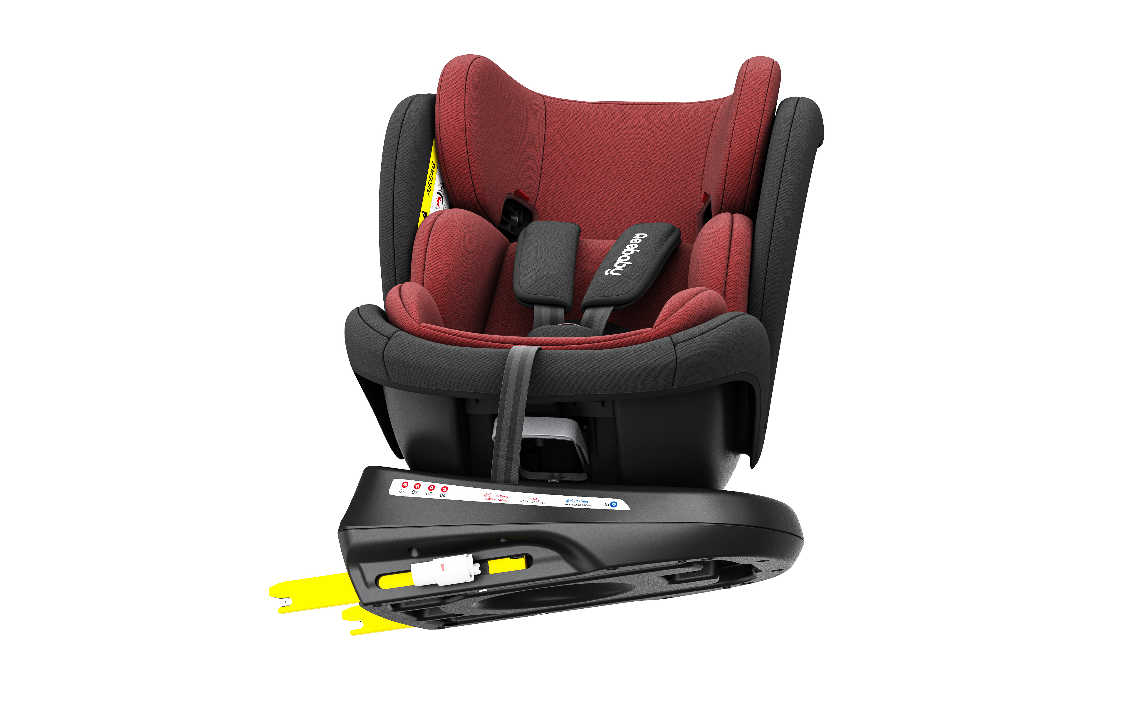 Safety seat，3D rendering，Modeling and rendering，E-commerce product rendering，Maternal and infant products，E-commerce details，Cross border E-commerce，