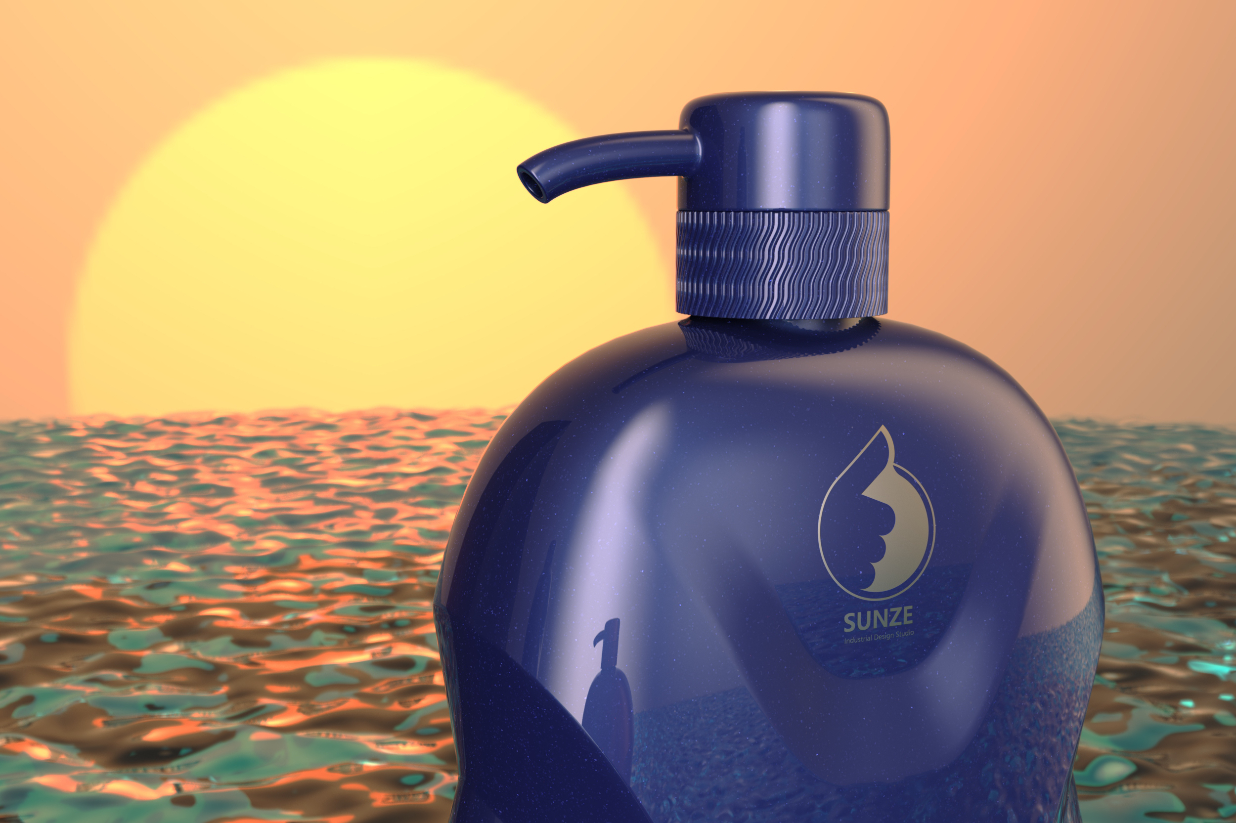 Shower gel bottle, shower gel, protective products, luxury，