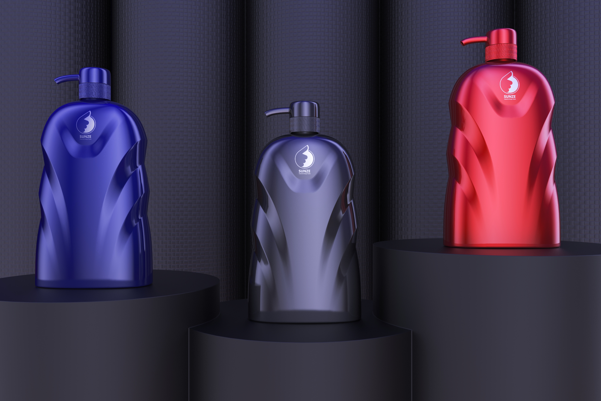 Shower gel bottle, shower gel, protective products, luxury，