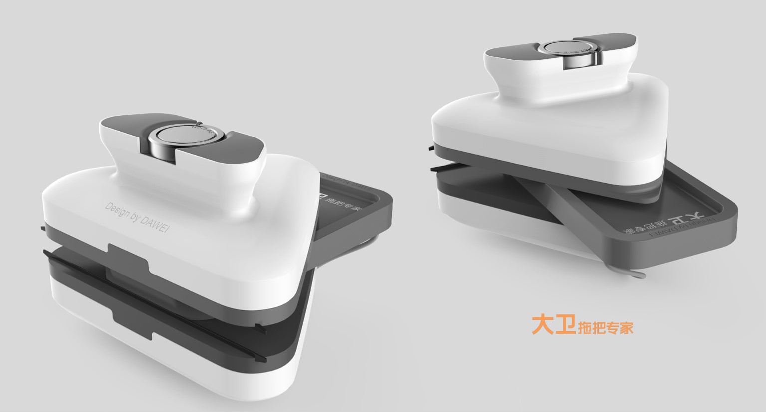 Home cleaning，GODESIGN，David mop，Window Wipe，triangle，