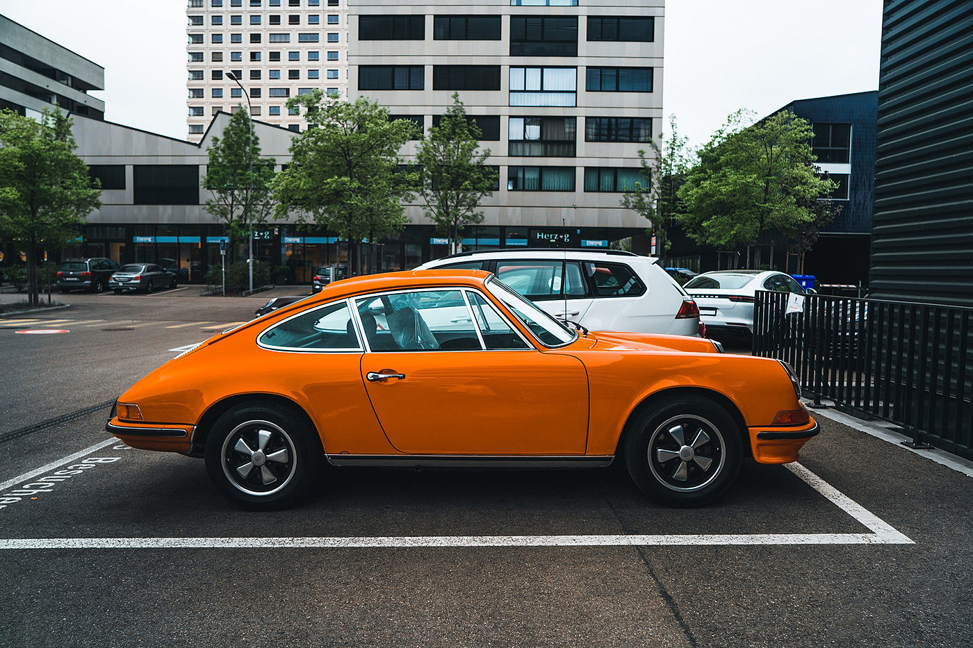 porsche，保时捷，橙色，苏黎世，跑车，