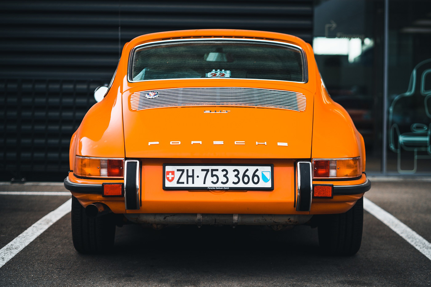 porsche，Porsche，orange，Zurich，Sports car，