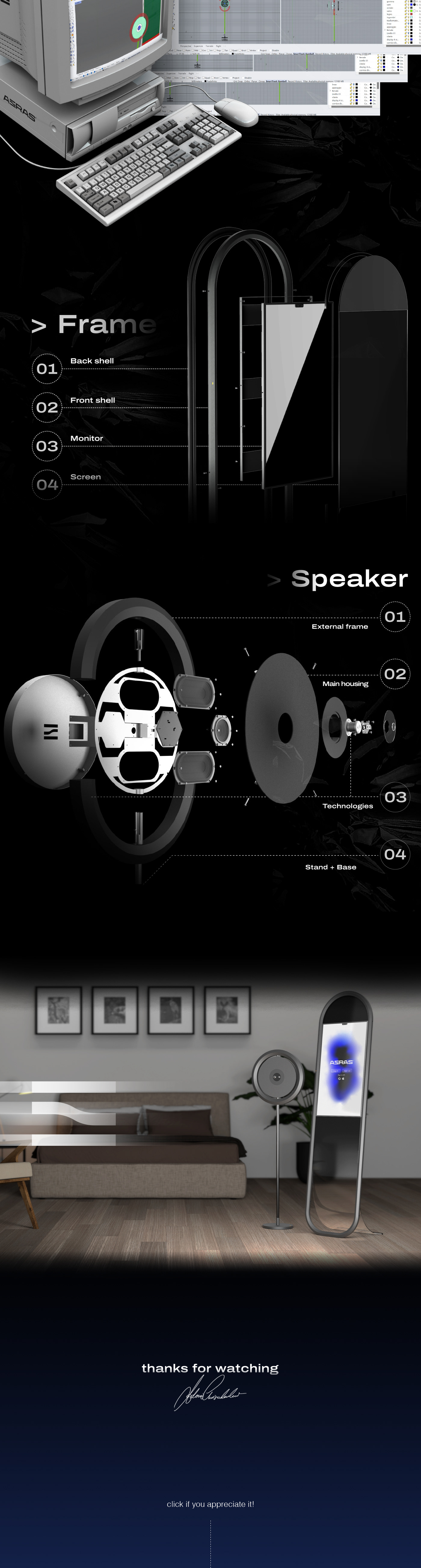 AERAS，Bodybuilding，interactive，screen，