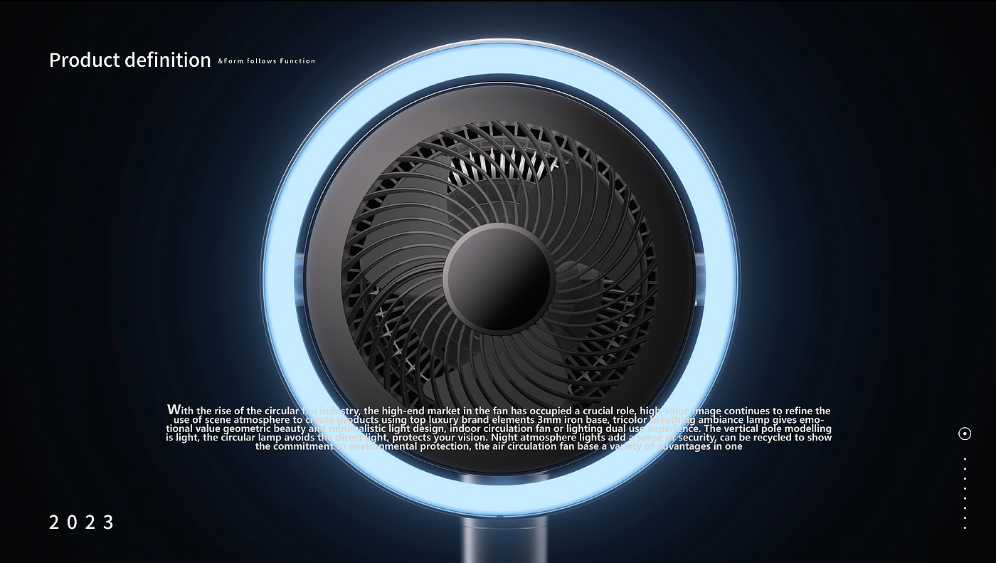 Circulation fan，airmate ，Atmosphere lamp，Fan，geometry，Simplicity，wind，