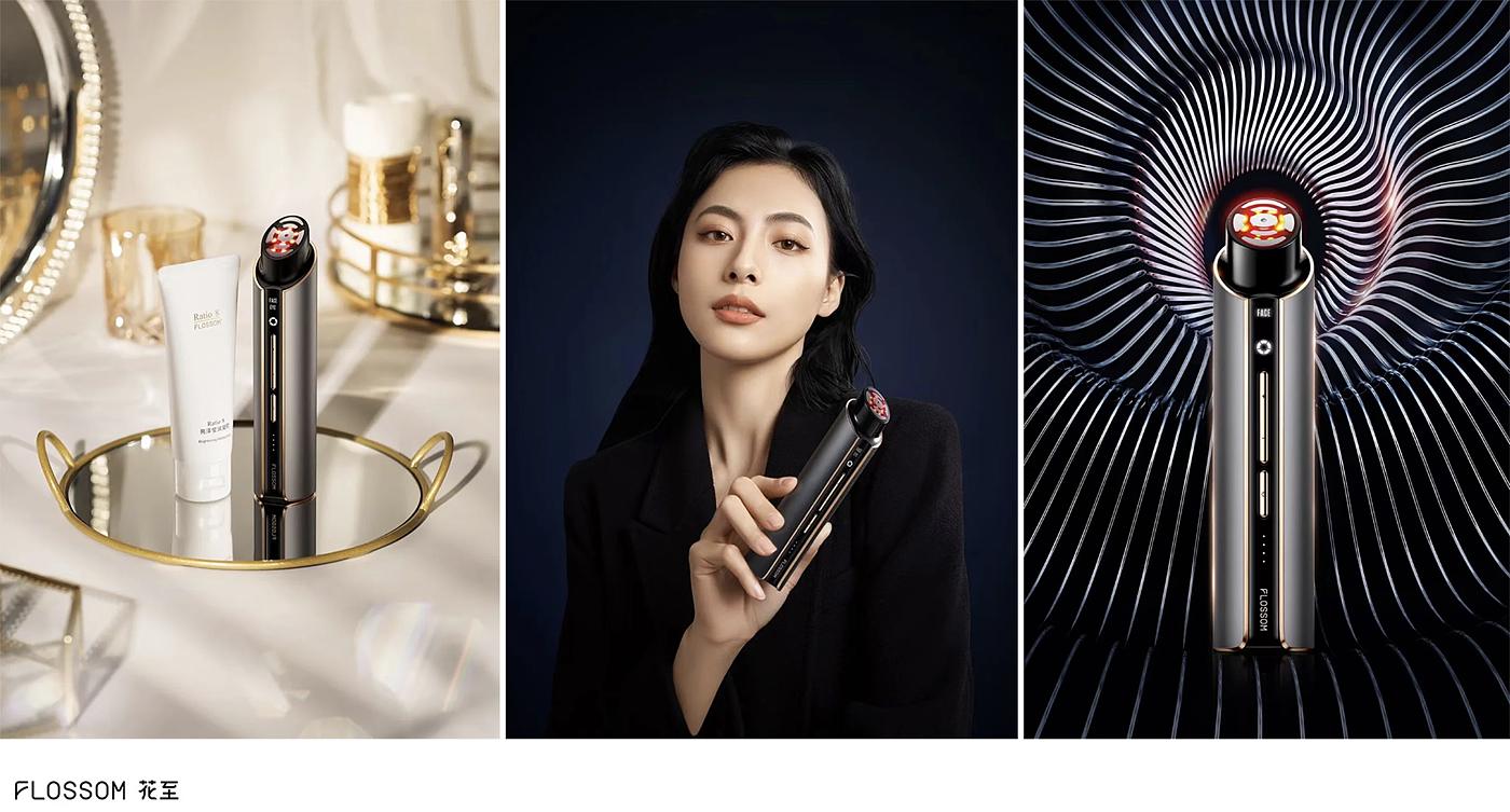frequency radiation beauty instrument，industrial design，Design，cosmetic instrument，Beauty instrument design，Beauty care，Beauty makeup，Protection class design，