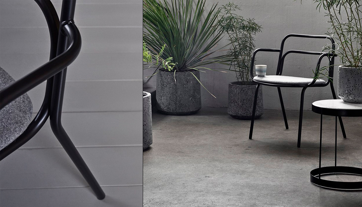 grace，Bending design，Bolia，chair，