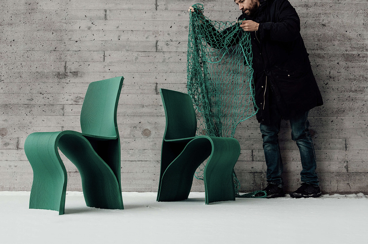 kelp chair，seaweed，sustainable，environment protection，