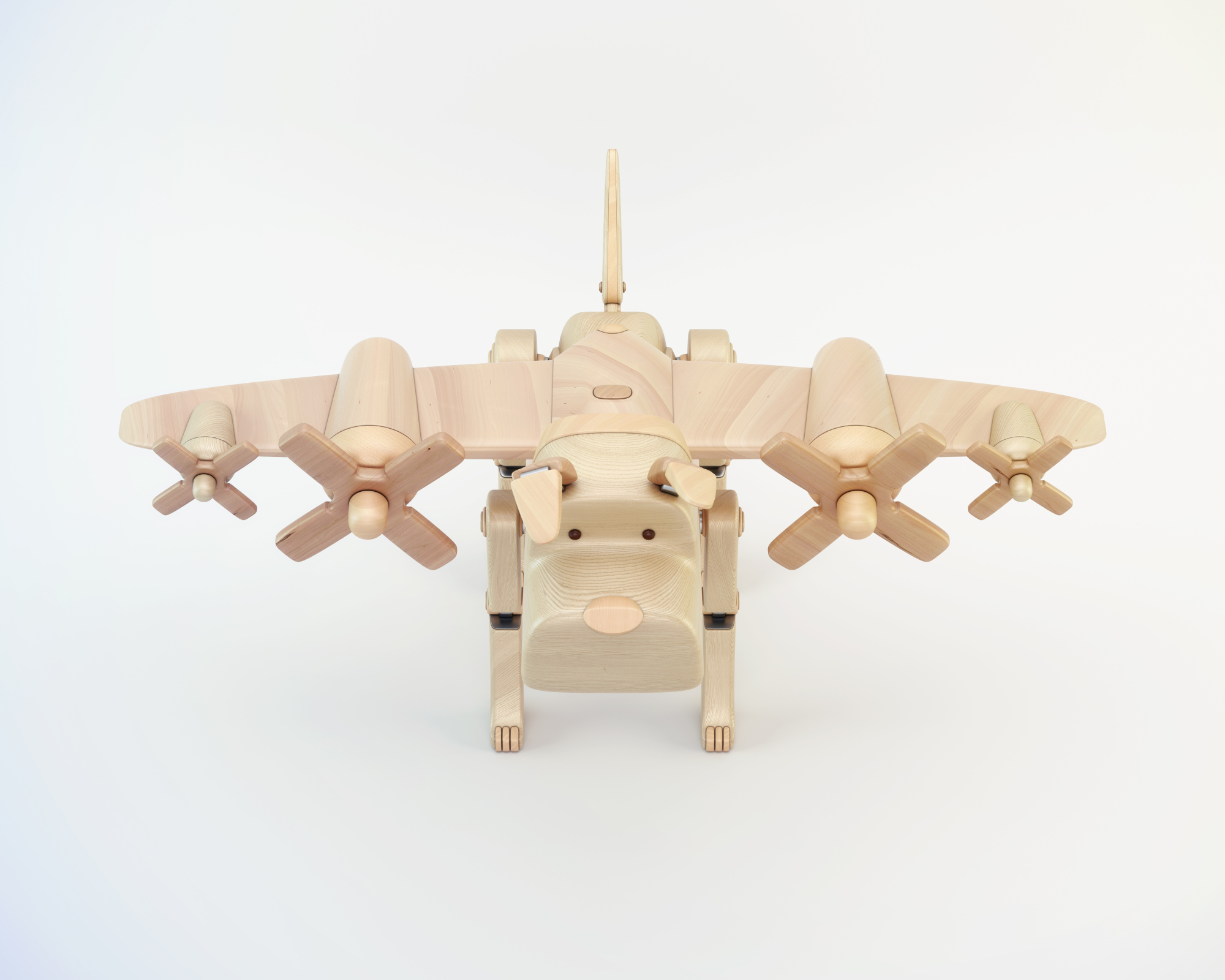 Doggy，woodiness，toy dog，Model，