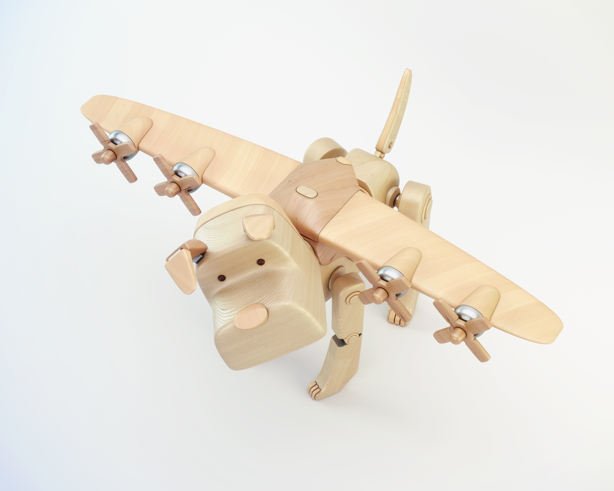 Doggy，woodiness，toy dog，Model，