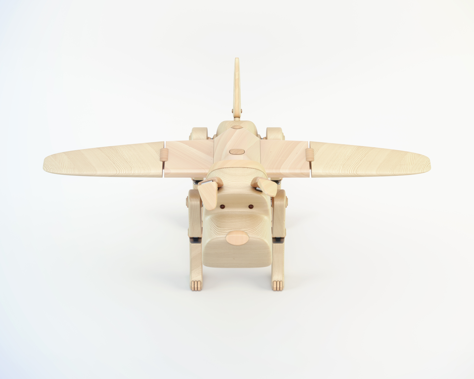 Doggy，woodiness，toy dog，Model，