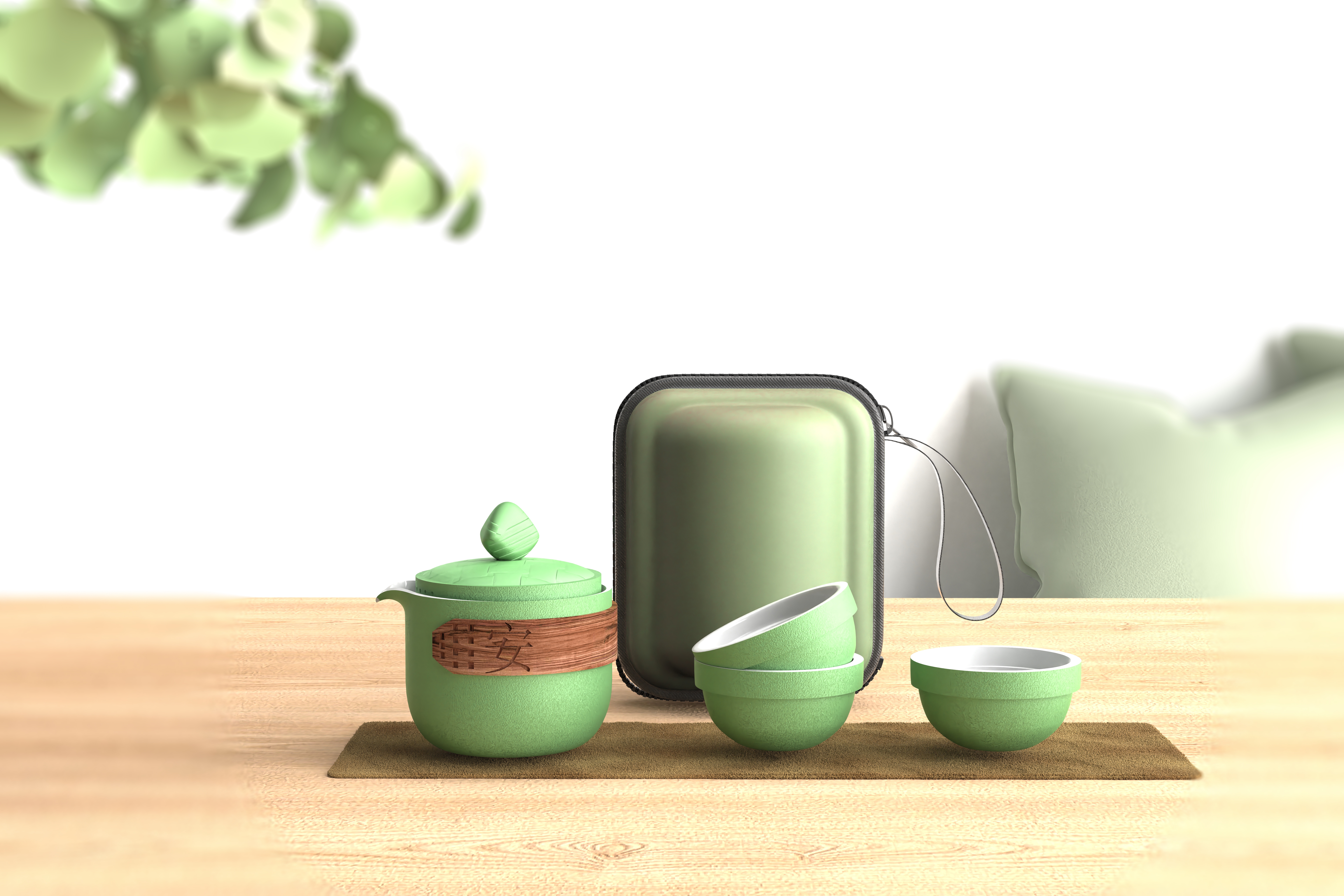 Dragon Boat Festival Tea Set，