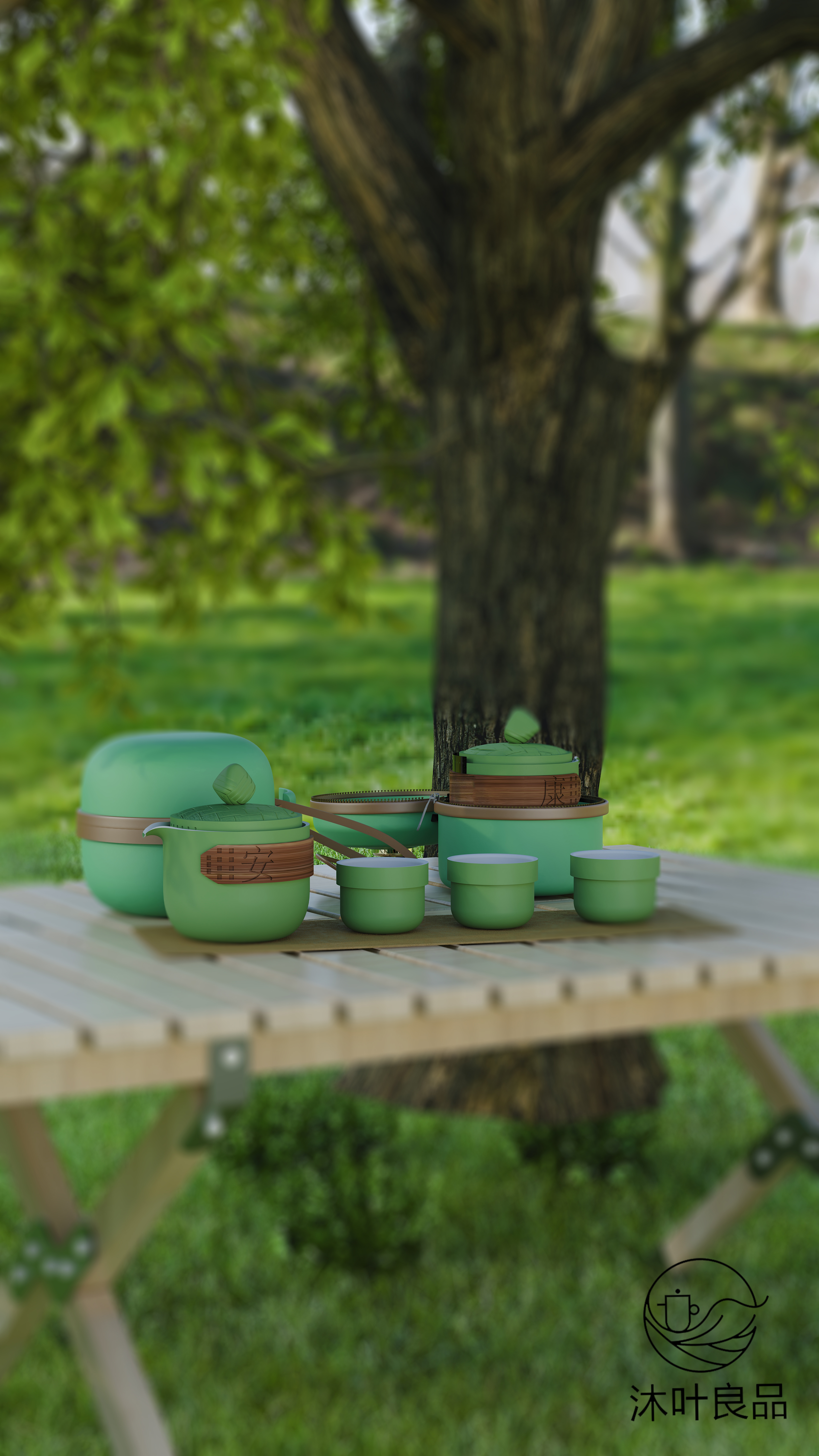 Dragon Boat Festival Tea Set，